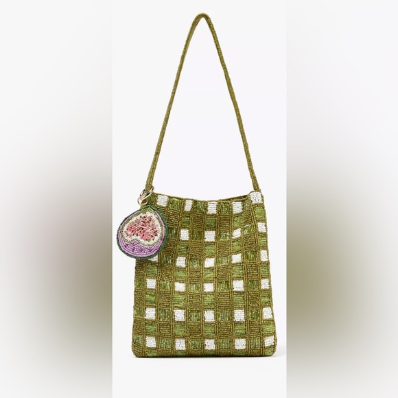 Zara FANTASY BEADED MINI BUCKET BAG - Picture 1 of 5